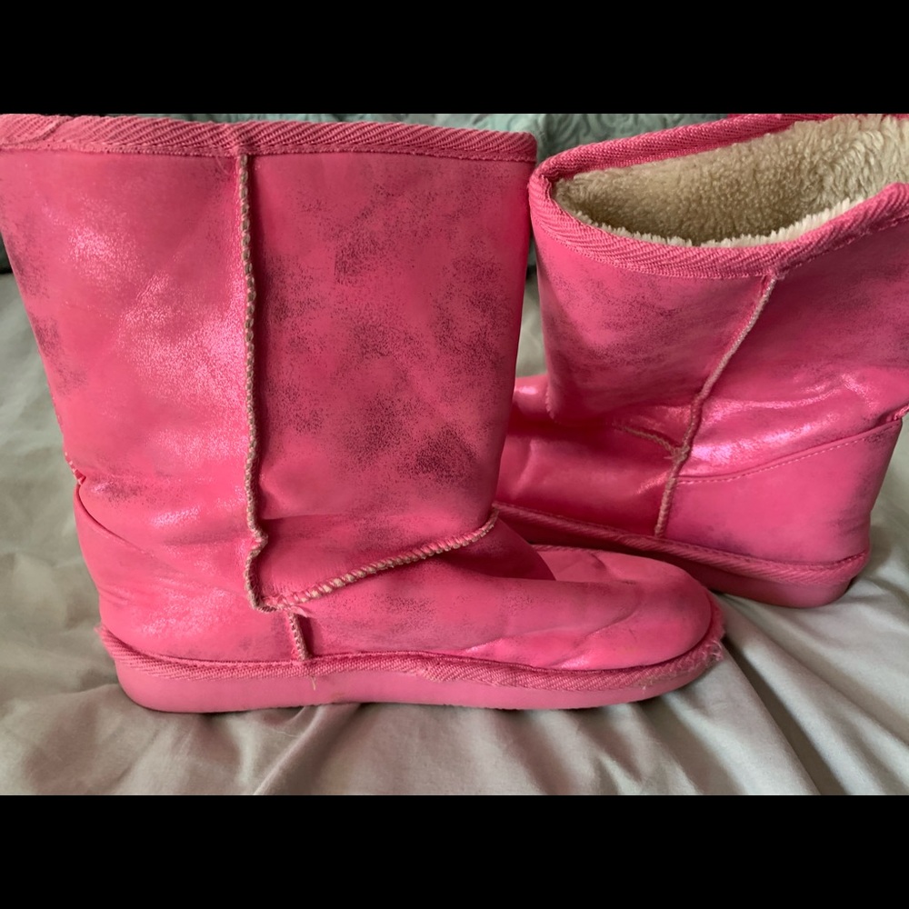 Girls Pink Boots